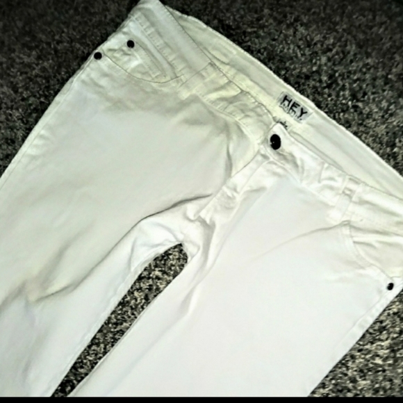 Hey Jeans Size Large Size 12/14 Skinny Leg Ultra Stretch NWOT - Picture 5 of 7